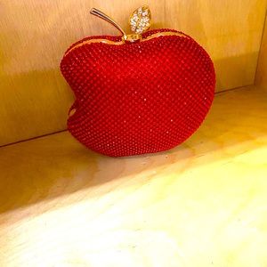 Red purse/woman purse/cute purse 👛/ women accessories/ 💼/bags/women/evening/❤️